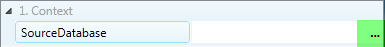 SourceDatabase property with its builder button highlighted